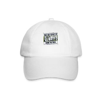 Disc Golf Expert Tip Always Blame The Trees - Baseball Cap - white/white - Front
