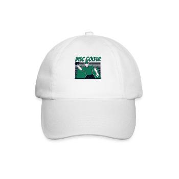 Disc Golfer Disc Golfer Frisbee Golf Basket Disc - Baseball Cap - white/white - Front