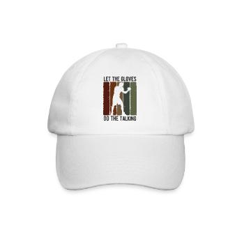 Boxsport Boxing - Baseballkappe - Weiß/Weiß - Vorne