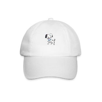 Dalmatiens Kawaii - Casquette classique - blanc/blanc - Devant