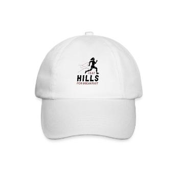 Coureur de marathon - Casquette classique - blanc/blanc - Devant