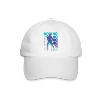 Boxen Martial Arts Boxing Box Club Boxer - Baseball Cap - white/white - Front