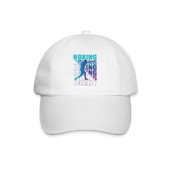 Boxen Martial Arts Boxing Box Club Boxer - Baseball Cap - white/white - Front