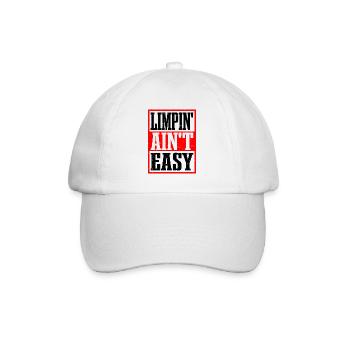 Limpin' Ain't Easy 21 - Baseballkappe - Weiß/Weiß - Vorne