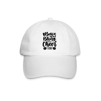 Bows And Bling It’s A Cheer Squad Cheerleader - Casquette classique - blanc/blanc - Devant