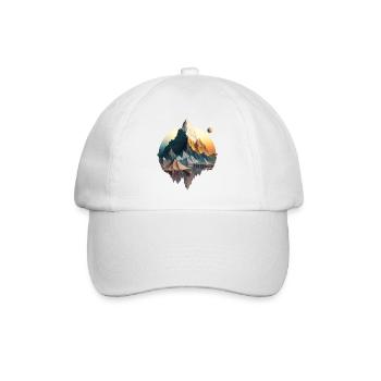 SURREAL - Baseball Cap - white/white - Front