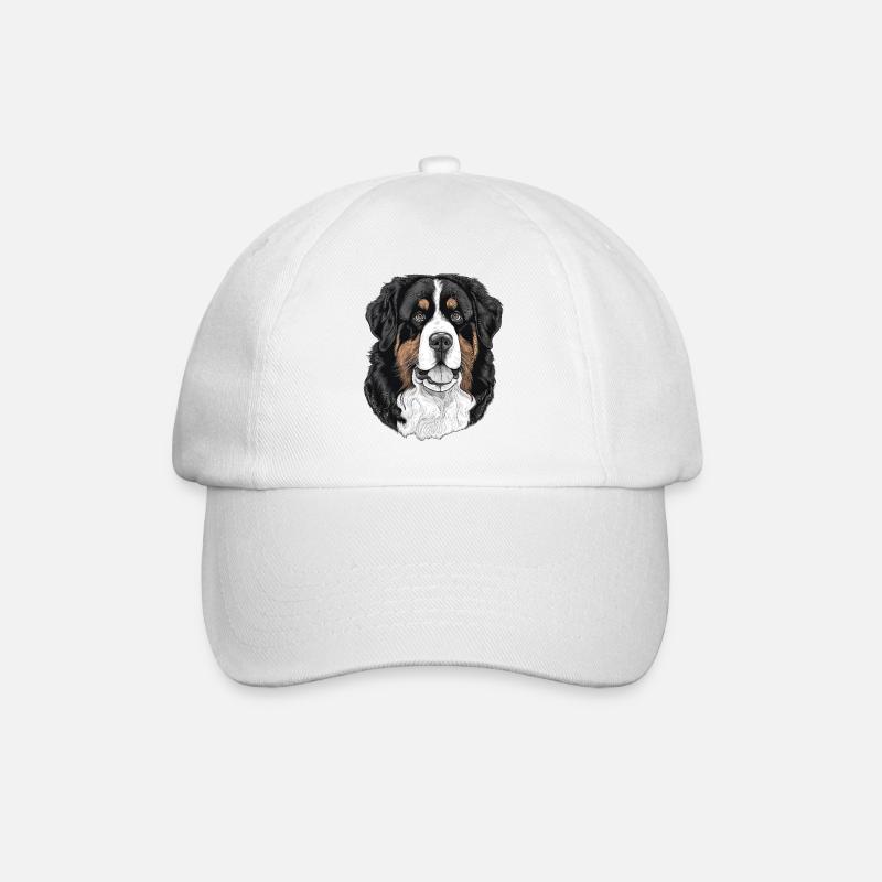 Bouvier bernois - Casquette classique - blanc/blanc