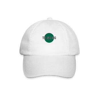 Think big think big - Baseball Cap - white/white - Front