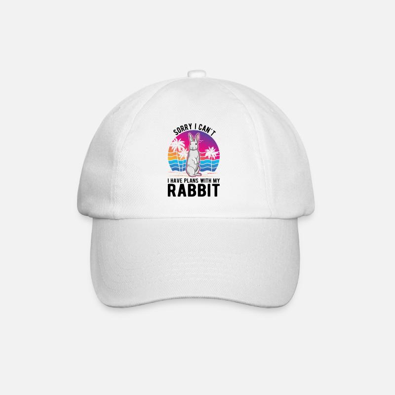 Lapin lapin lapin lapin - Casquette classique - blanc/blanc