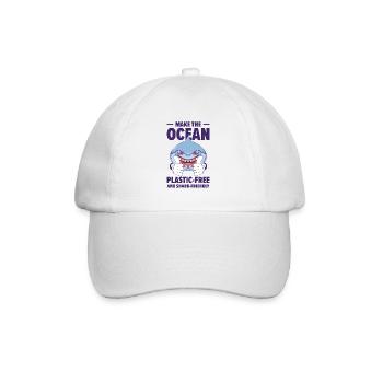 World Wildlife Day Shark Animal Welfare Marine - Baseball Cap - white/white - Front