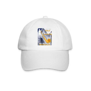 ALPHORN BLÄSER - Baseballkappe - Weiß/Weiß - Vorne