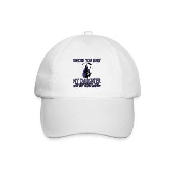 Vous devez savoir que je vais balancer cette combinaison orange4 - Casquette classique - blanc/blanc - Devant