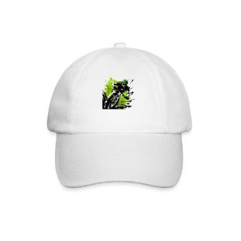 VTT - Casquette classique - blanc/blanc - Devant