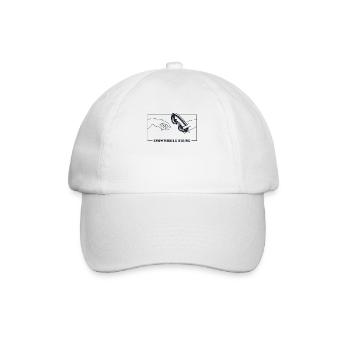 Michelangelo Creation of Adam Snowmobile Driver - Baseball Cap - white/white - Front