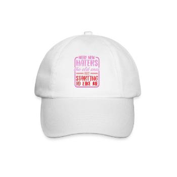 Besoin de nouveaux haineux, les anciens ont commencé à m’aimer 2 - Casquette classique - blanc/blanc - Devant