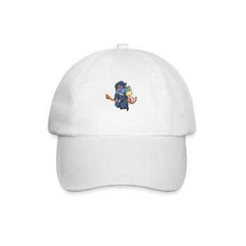 Weihnachtliche Hexe - Befana - Baseballkappe - Weiß/Weiß - Vorne