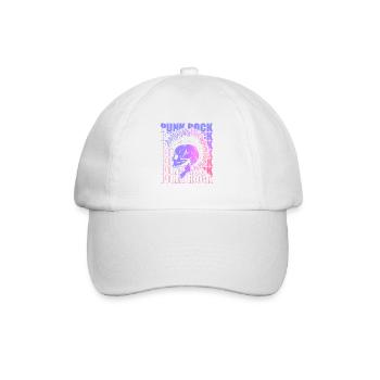 Punk Rock Pogo Anarchy Punks Punk Rocker Punk - Baseball Cap - white/white - Front