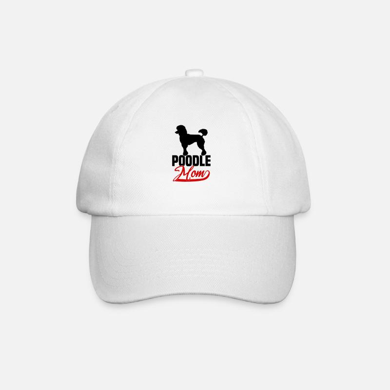 Maman caniche - Casquette classique - blanc/blanc