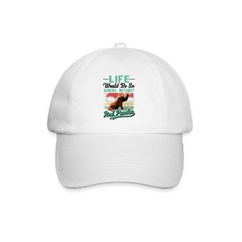 Red Panda Gift Cat Bear Red Panda - Baseball Cap - white/white - Front
