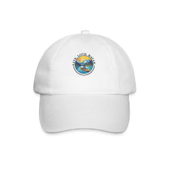 KAYAKS CANOE RAFTING BOAT Kayaking Adults-paddle - Baseball Cap - white/white - Front