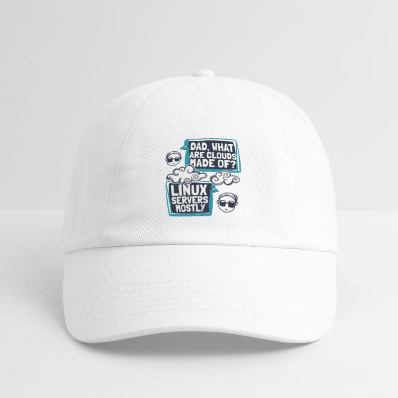 Dad What Are Clouds Made Of Developer Coder Baseball Cap