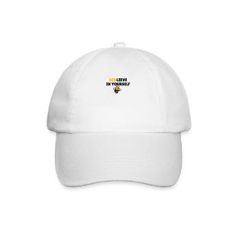 Bee-lieve en vous-même - Casquette classique - blanc/blanc - Devant