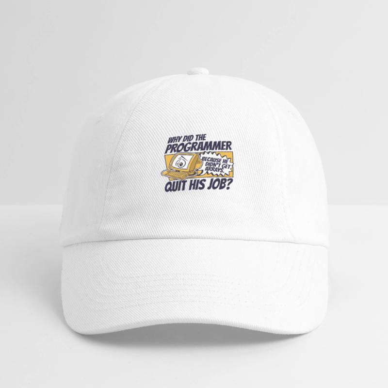 Pourquoi Programmer a-t-il quitté Job Developer Coder Casquette classique