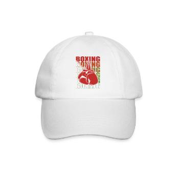 Boxen Martial Arts Boxing Box Club Boxer - Baseball Cap - white/white - Front