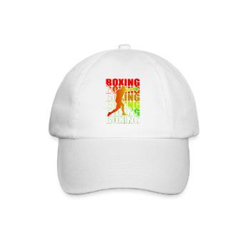 Boxen Arts Martiaux Boxe Boxe Club Boxer - Casquette classique - blanc/blanc - Devant