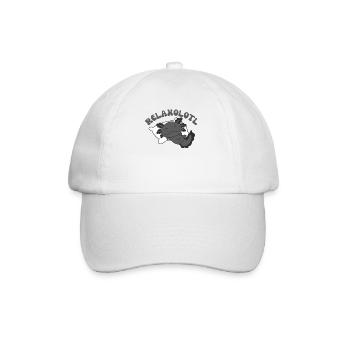 Relaxolotl Axolotl lovers sweet animals relax - Baseball Cap - white/white - Front