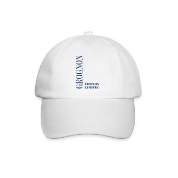 Edition limitée gognon - Casquette classique - blanc/blanc - Devant