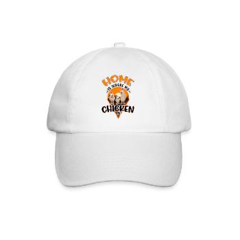 Poulets Home Farmer Poulet - Casquette classique - blanc/blanc - Devant