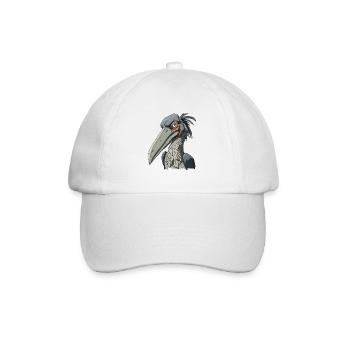 Schuhschnabel - Baseballkappe - Weiß/Weiß - Vorne