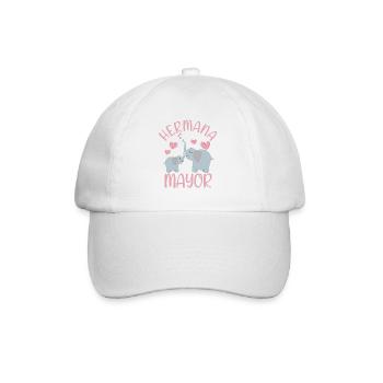 Niñas Dulce Elephant Futura Hermana Mayor - Baseball Cap - white/white - Front