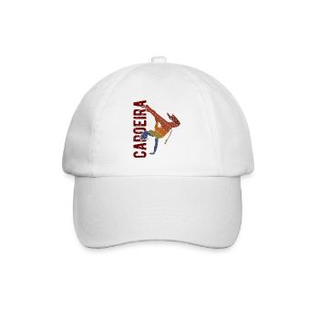 Capoeira - Baseballkappe - Weiß/Weiß - Vorne