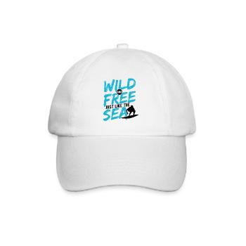 Surfen Wellenreiten Für Surfing - Baseballkappe - Weiß/Weiß - Vorne
