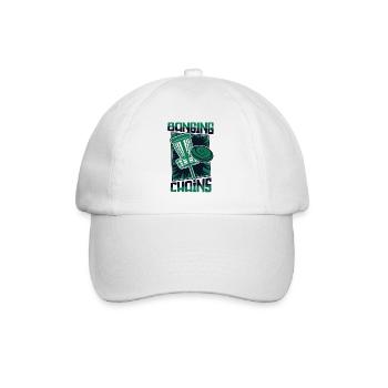 Banging Chains Basket Disc Disc Golfer Player - Casquette classique - blanc/blanc - Devant