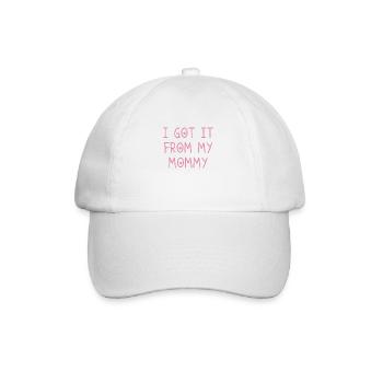 From Mama Gift - Baseball Cap - white/white - Front