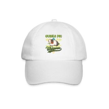 Guinea pig whisperer - Baseball Cap - white/white - Front