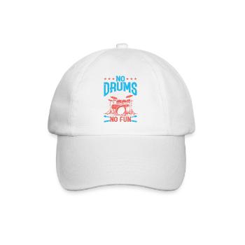 Drummers Drummers Drummers Drummers - Baseball Cap - white/white - Front