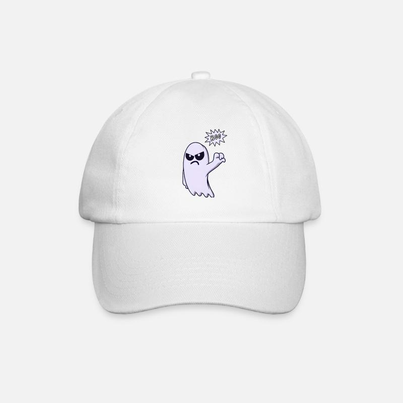 Ghost Of Disapproval - Baseballkappe - Weiß/Weiß