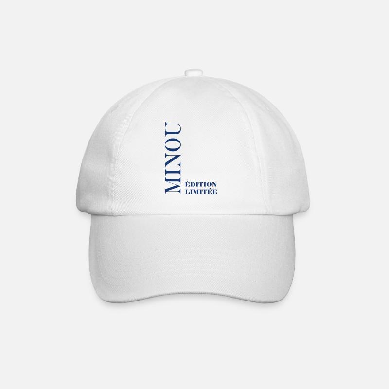 minou - Casquette classique - blanc/blanc