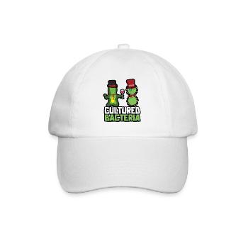 Biologie Lehrer Motiv Naturwissenschaft - Baseballkappe - Weiß/Weiß - Vorne
