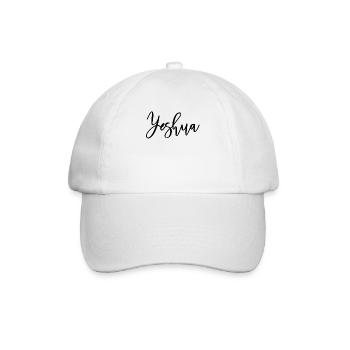 Jeschua Jesus hebr�isch christlicher Glauben Fried - Baseballkappe - Weiß/Weiß - Vorne
