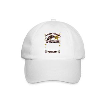 Hochzeit Zubehör Geschenkidee - Baseballkappe - Weiß/Weiß - Vorne