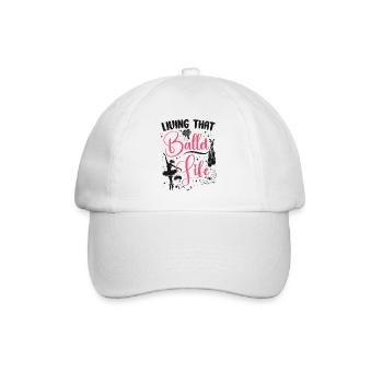 Ballet Danseuse Danse Ballerine - Casquette classique - blanc/blanc - Devant