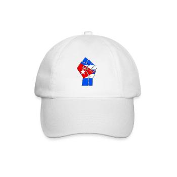 Cuba Flag Cuban Country Pride Native Ancestry - Baseball Cap - white/white - Front