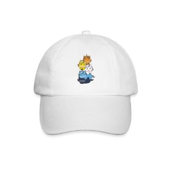 Aroace Flag Pride LGBTQ Mignon Licorne Pile - Casquette classique - blanc/blanc - Devant