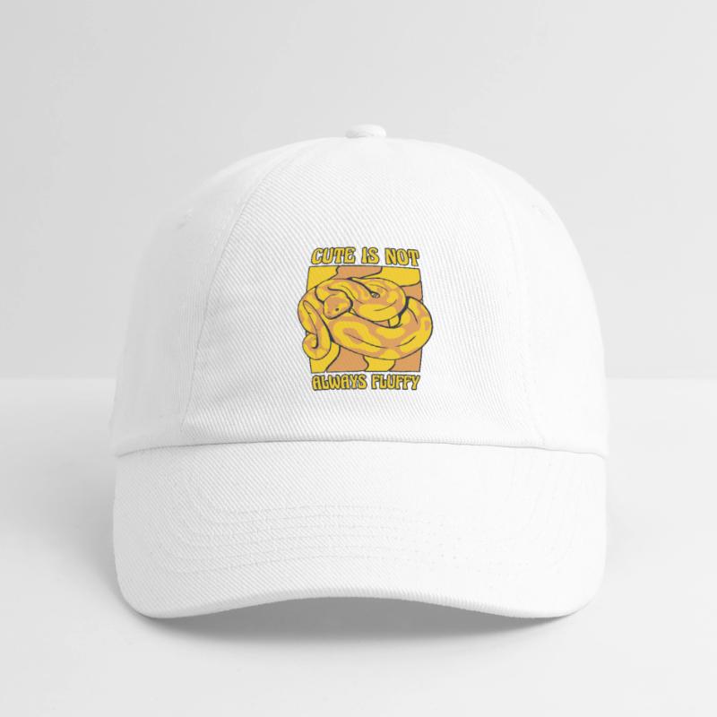 Cute Is Not Always Fluffy Python Snake Banana Baseball Cap