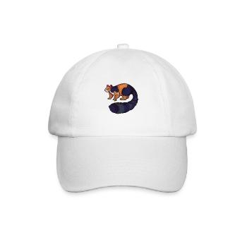 Dessin d’un écureuil géant - Casquette classique - blanc/blanc - Devant